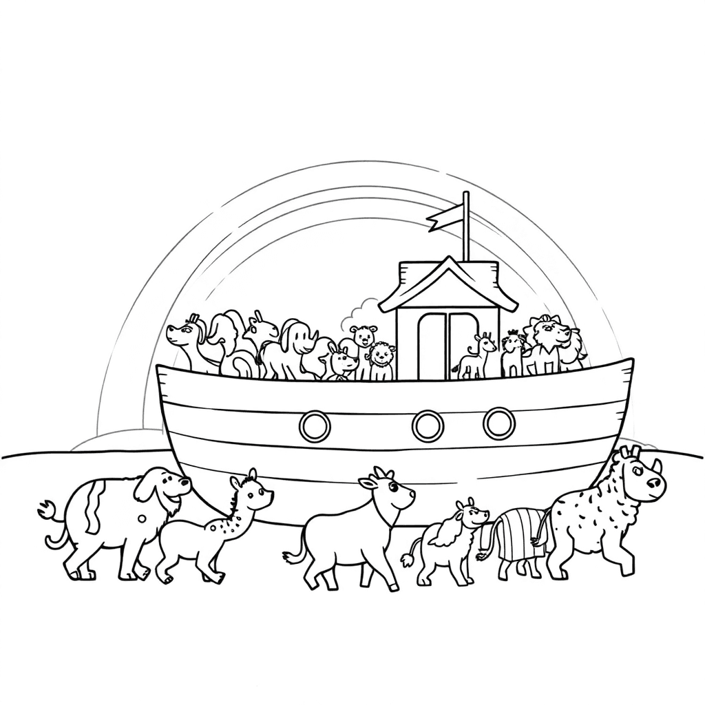 Sunday School Coloring Pages
