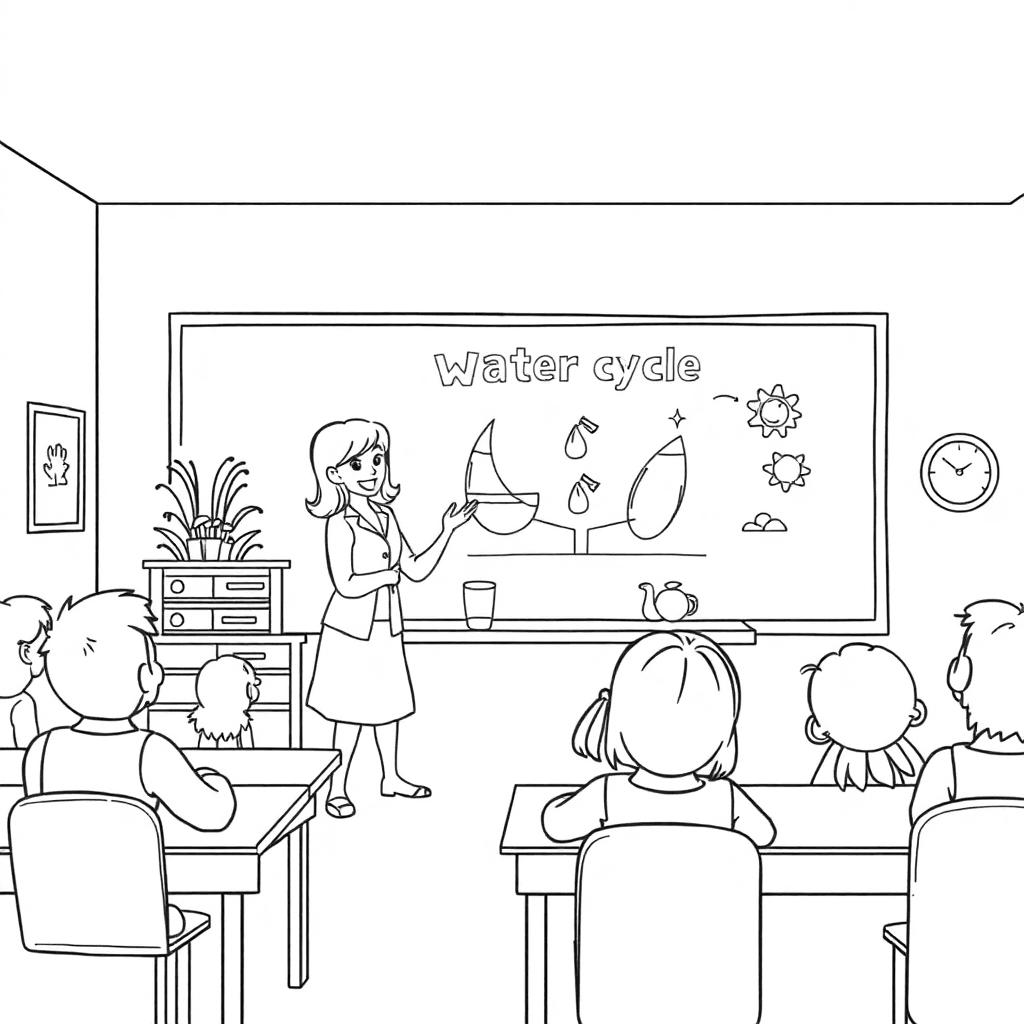 Printable Coloring Pages for Teachers